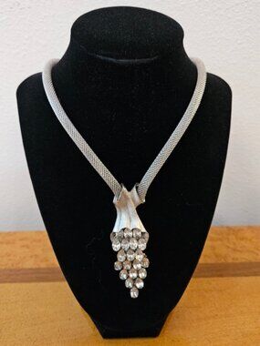 Necklace Rhinestone Waterfall
